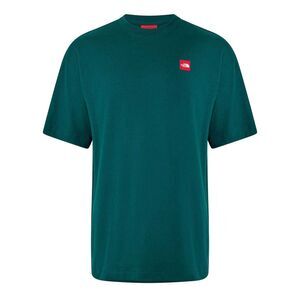 The North Face Mens Box Logo T-Shirt / Hunter Green